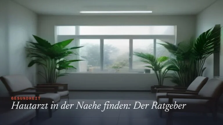 Hautarzt In Der Nähe Finden: Der Ratgeber