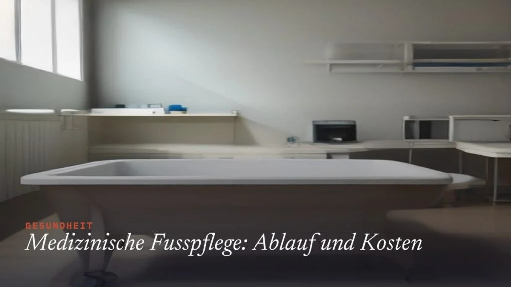 Medizinische Fußpflege: Ablauf Und Kosten