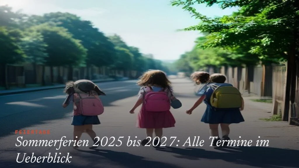 Sommerferien 2025 Bis 2027: Alle Termine Im Überblick